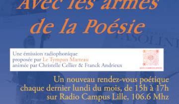 Avec les armes de la poésie