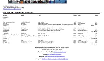 B Boy Bouillabaisse, Mercredi 29 avril 2026.